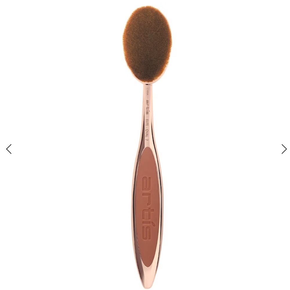 Elite Collection Rose Gold Oval 7 Brush - Picture 3 of 5